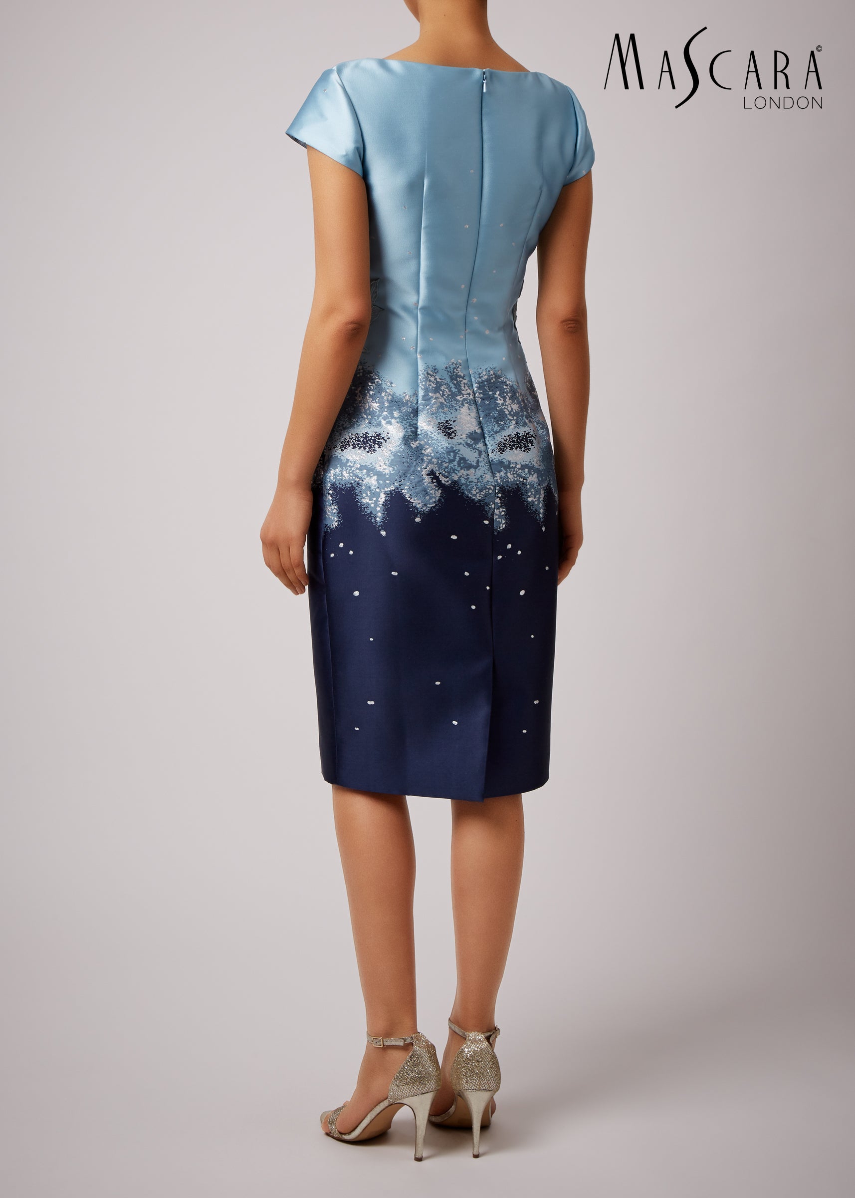 Blue mother of the Bride and Groom Dress