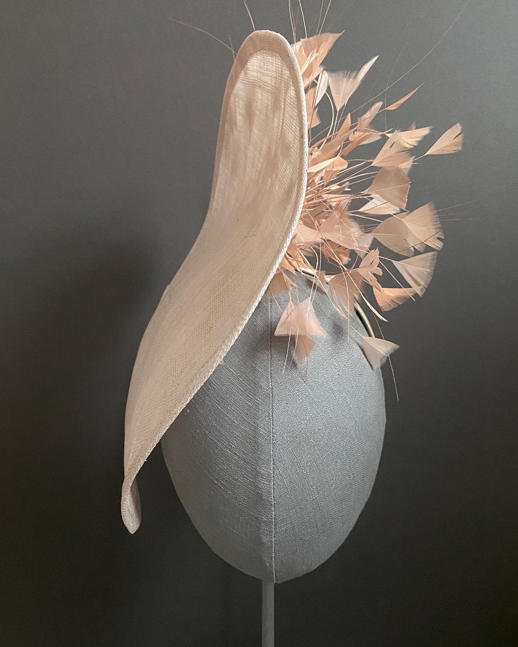 Curved designer hat