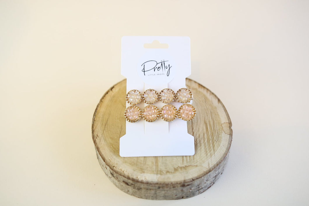 Rose Gold Duo Hair Clips