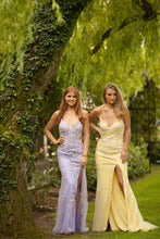 Load image into Gallery viewer, yellow prom dress
