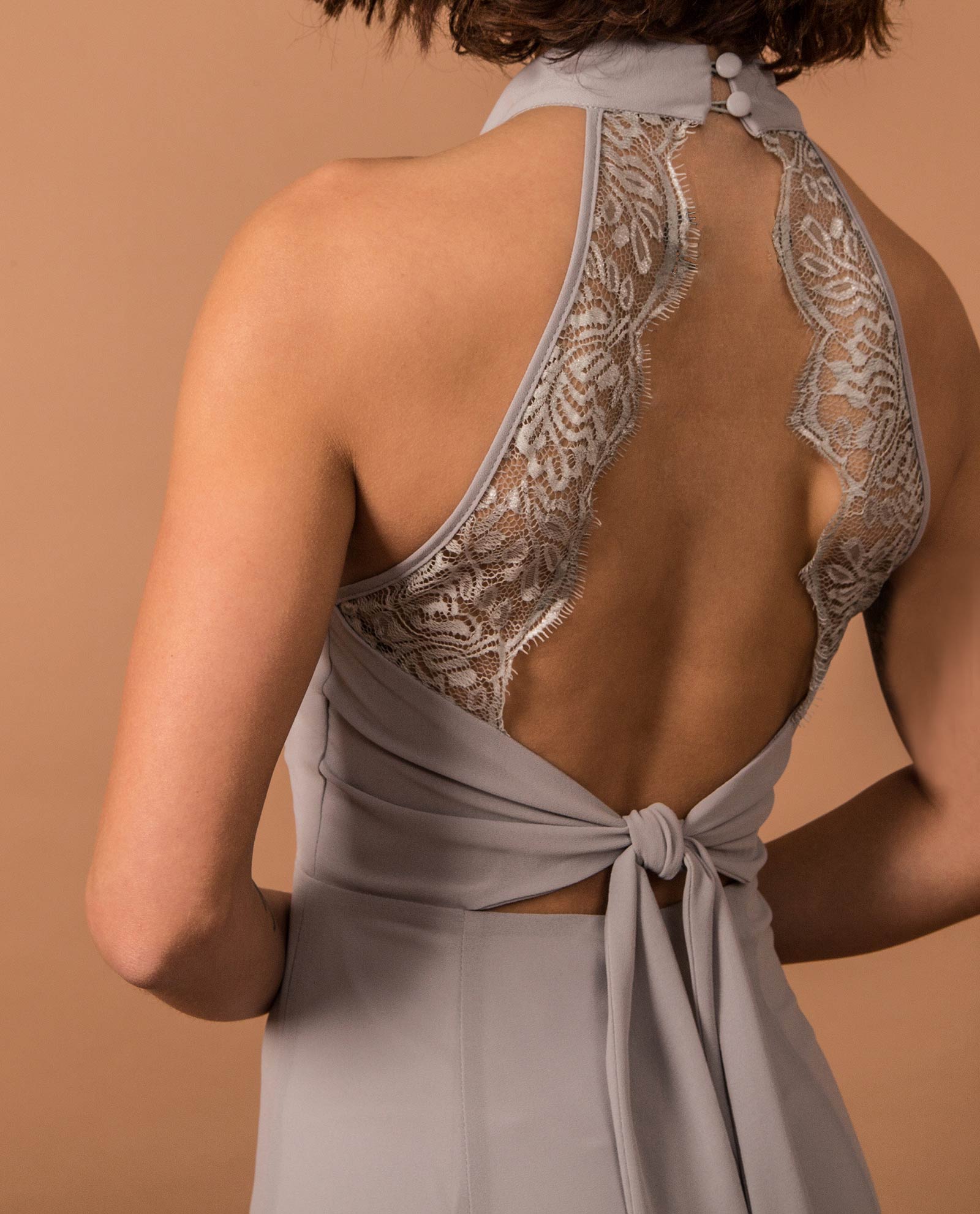 long grayed jade bridesmaid dresses Jade Satin Dress