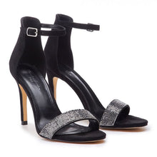 Load image into Gallery viewer, Vista Sparkly Suede Sandal | Paradox London
