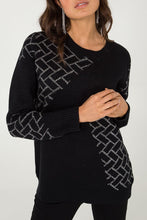 Load image into Gallery viewer, Patch Print Jumper | The Pretty Perfect Boutique | Knit Wear
