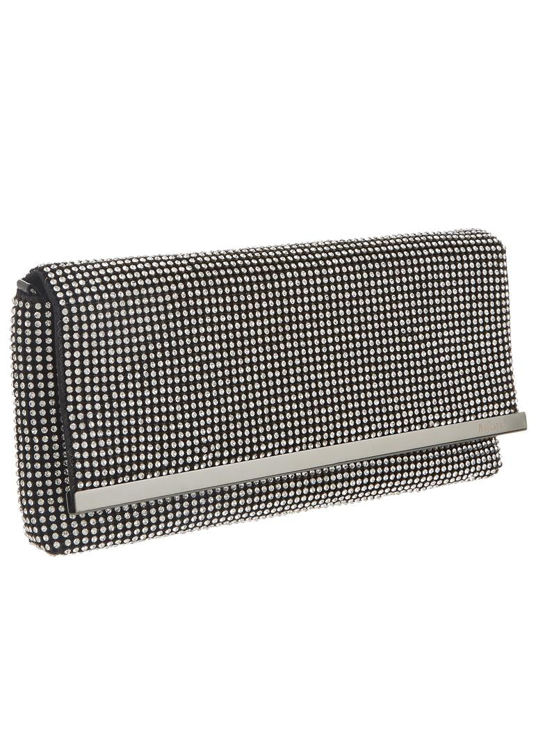 Black diamond sparkly clutch