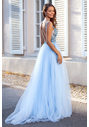 Ice Blue prom dress, prom dress, Christian Koelhert