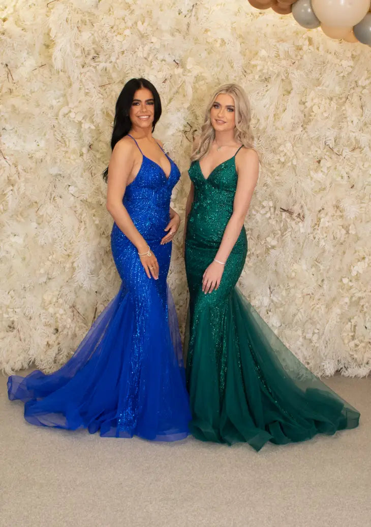 Royal blue prom dresses